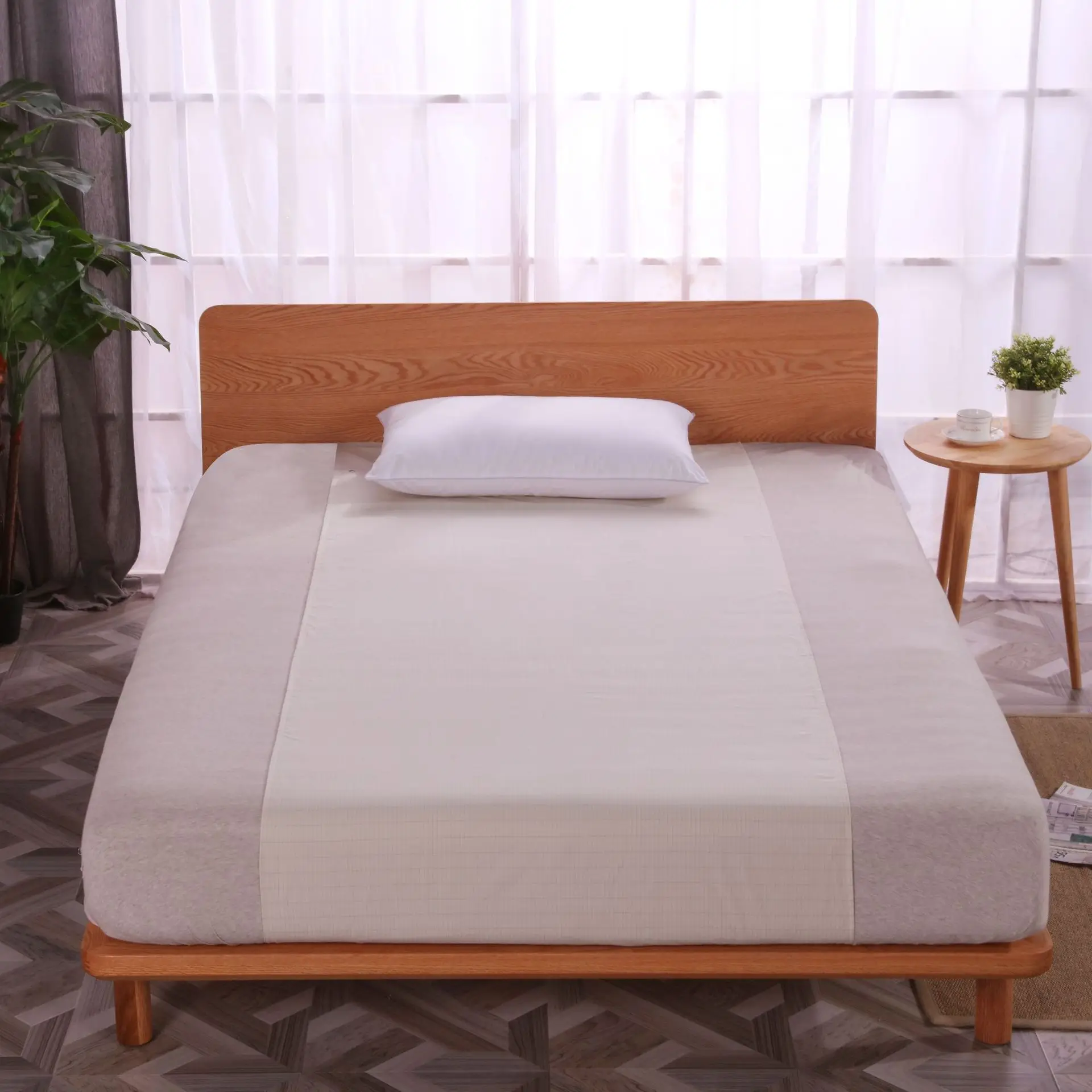 Grounding bed sheets, pillowcases, silver fiber fabric, grounding rods, sleep aid, anti-inflammation, fatigue relief