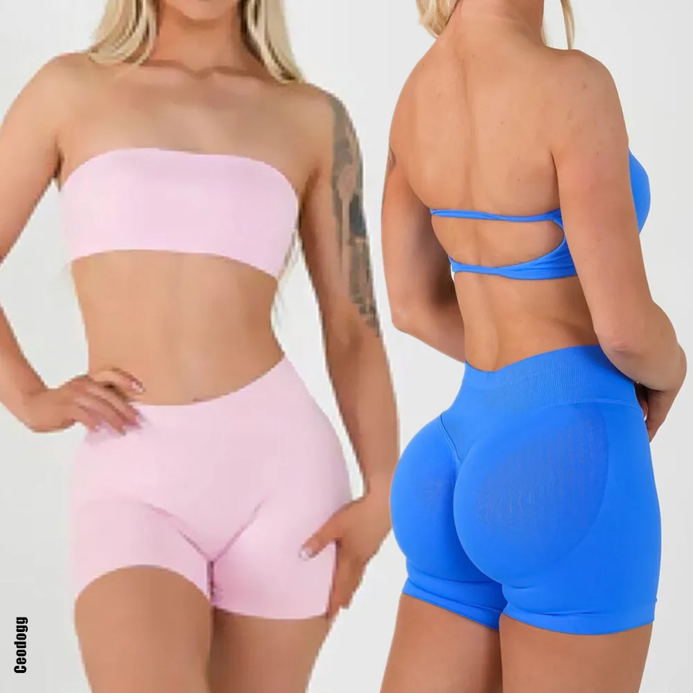 

Спортивный бюстгальтер Nologo Dimpact Bandeau для женщин, топ для пилатеса, бесшовное нижнее белье для фитнеса и йоги, модель XP389