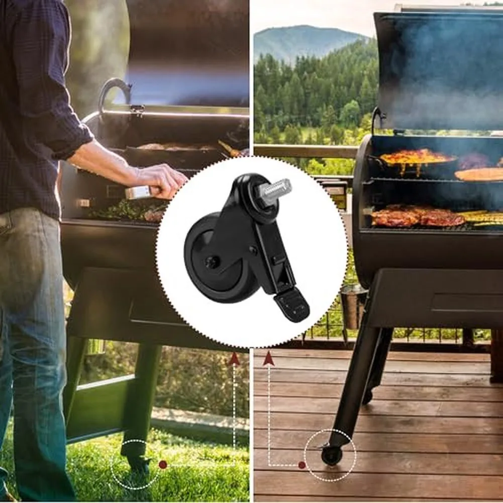 3 Inch Locking Casters for Navigator 850 Outdoor Cooking Grills Compatible with Pro Series 1100 Austin XL 820 Models