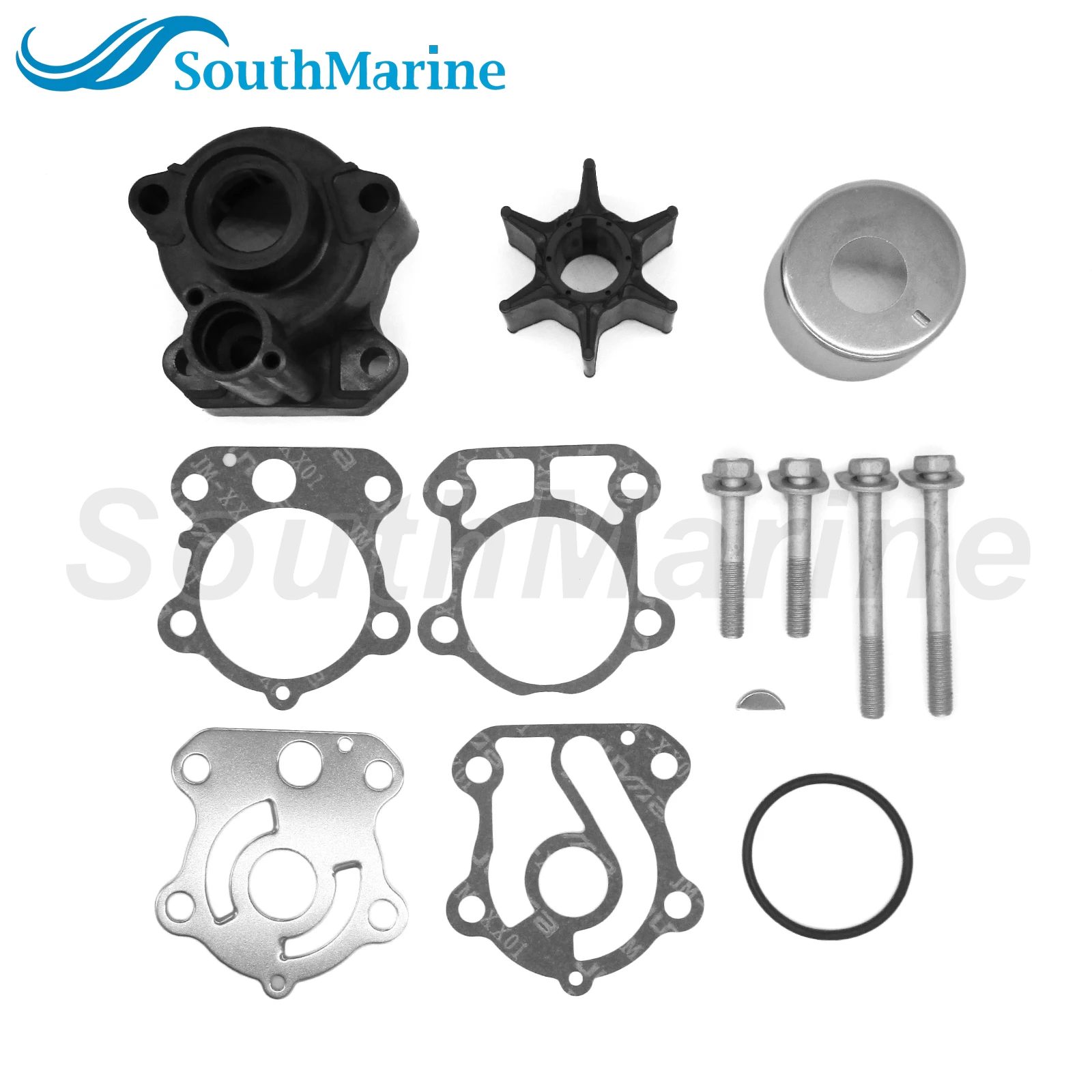 Boat Motor 67F-W0078-00 18-3409 & 67F-44311-01 Water Pump Repair Kit for Yamaha 75HP-100HP F75LA F75TLR F80TLR F90LA F90TLR