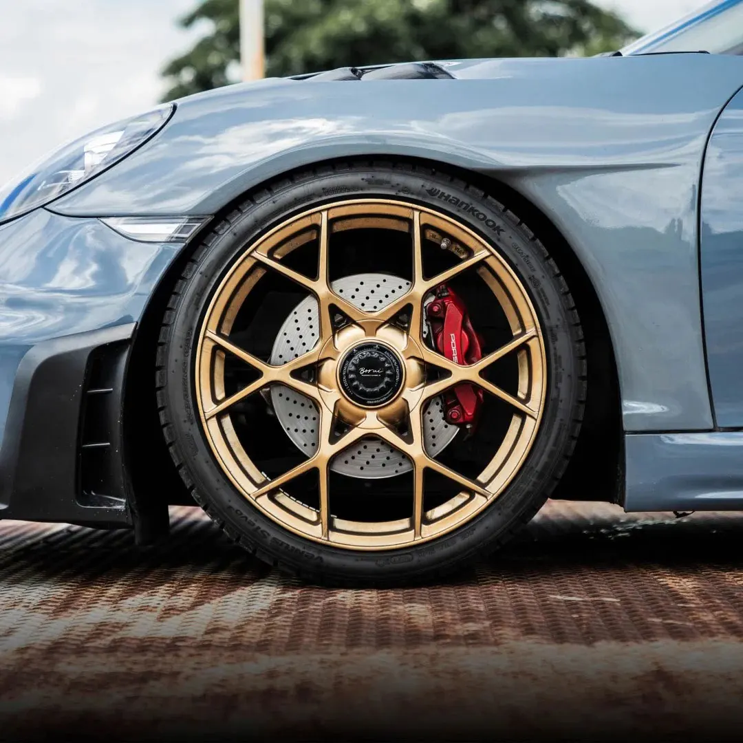 Borui Forged Wheel 5x114.3 5x130 5x120 5x127 Rim Spoke Wire 15 16 17 28 20 22 24 Inch Chrome Concave Car Wheels Rims