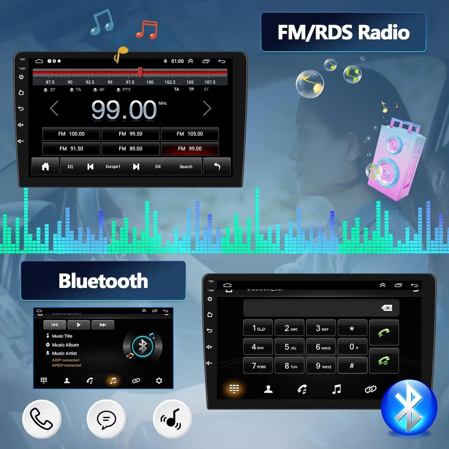 Car Radio Carplay For Citroen Berlingo 2019 Peugeot Partner Rifter 2020 For Opel Combo Navigation GPS Android Auto WiFi No 2din