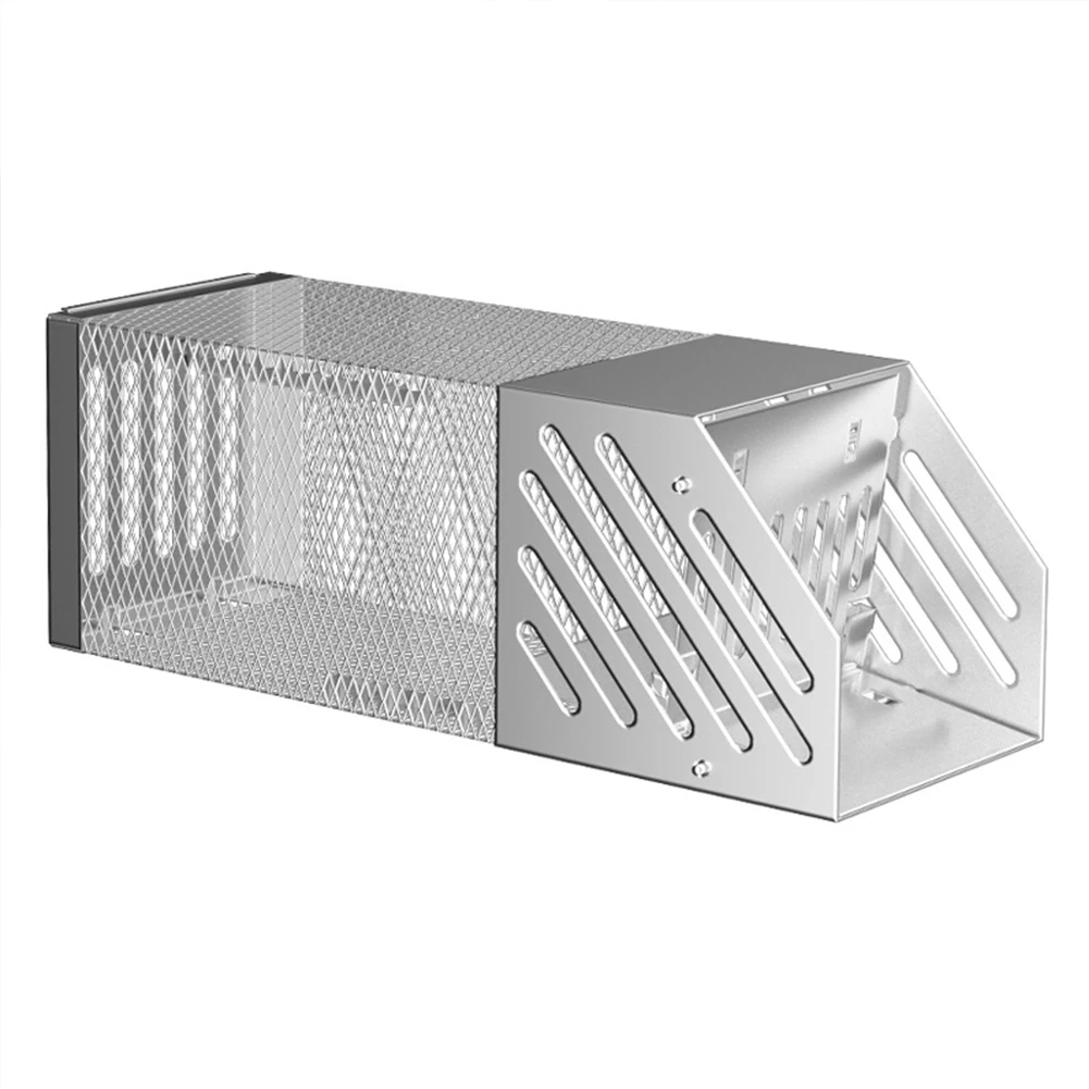 

Mice Rodent Rats Catcher Reusable Household Mouse Catcher Non-toxic Mousetrap Stainless Steel Exterminator Animal Mouse Catcher