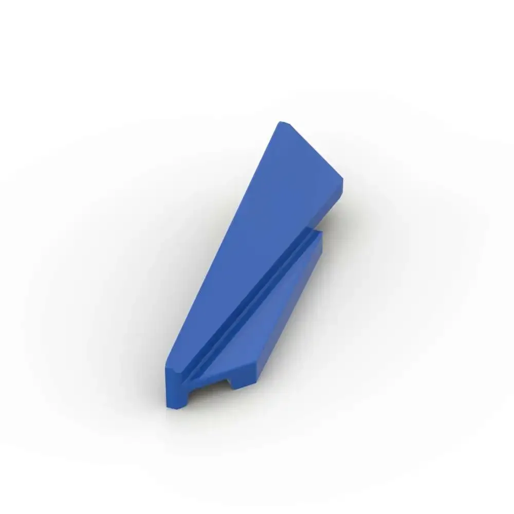 MOC 10 STKS Deel Bricks 3388 Wedge 5x1x1 1/3 Met 4x1 Bouwstenen Set Base Links Huis Kasteel Deeltje Puzzel DIY Speelgoed Kid Gift