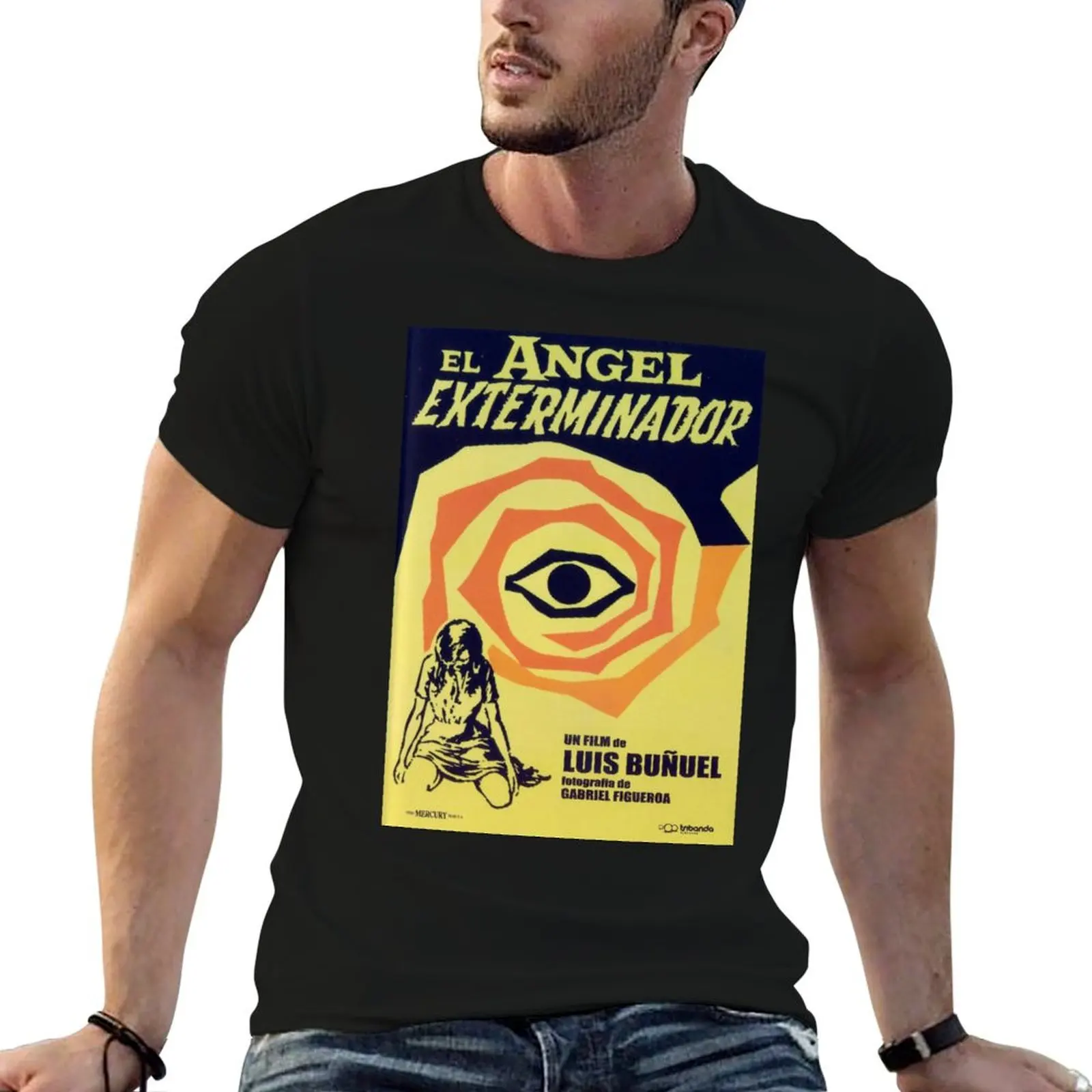 Camiseta The Exterminating Angel Luis Bunuel Legend, camiseta para hombre, camiseta de algodón pesado para hombre, camiseta gráfica