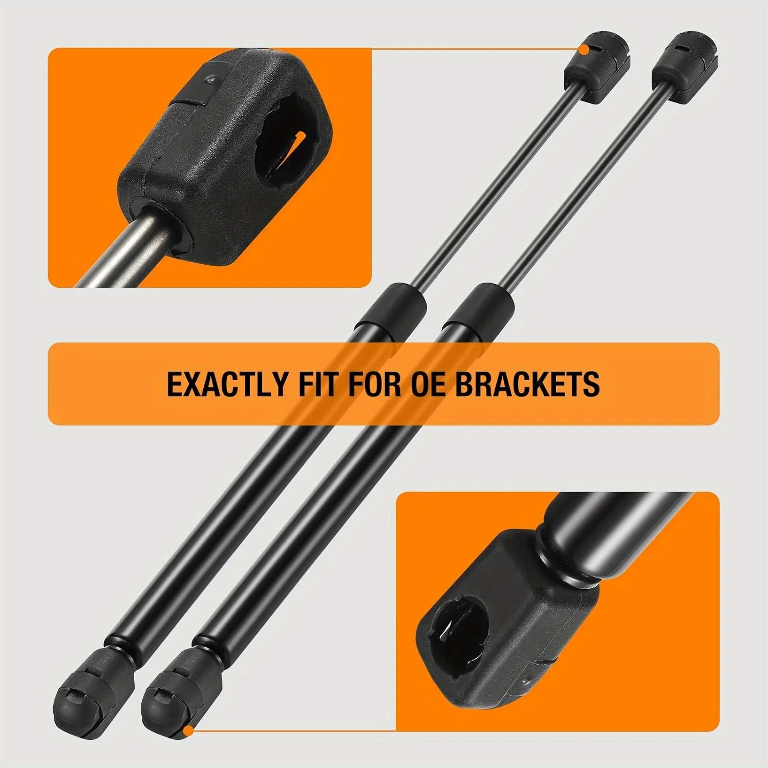 دعامات غاز C1610176 مقاس 14 بوصة 156N لـ Leer Camper Shell/Toolbox/Cabinet (مجموعة من 2)