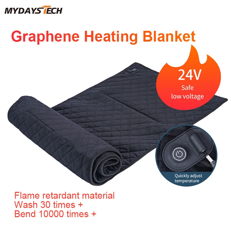 Outdoor Wholesale High Quality Classic Durable Waterproof Heating Blanket for Cold Weather Camping