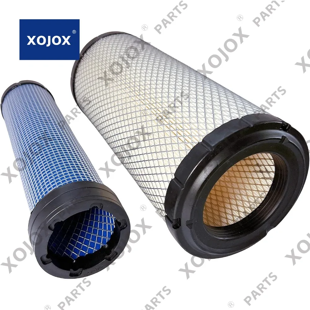 

Комплект воздушного фильтра XOJOX P827653 P829332, подходит для Xn Bobcat 6666375 6666376, для Kubota 59800-26110 3A111-19130, для John Deere AP333