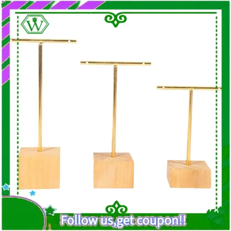 Neueste-12-teilige Mode T-Bar Schmuck Display Rack Ständer Halter Ohrringe Hängen Organizer Schmuck Set