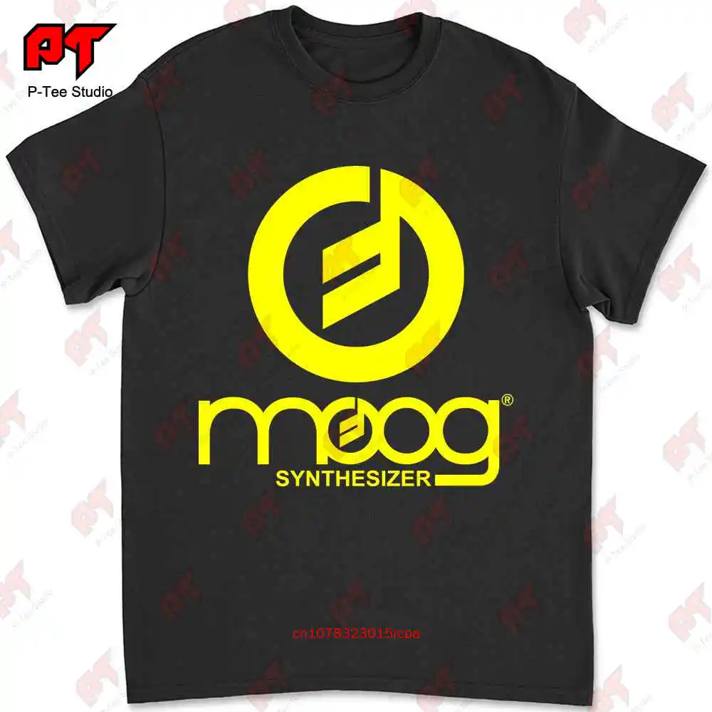 Camiseta con logotipo de sintetizador Moog YYUA