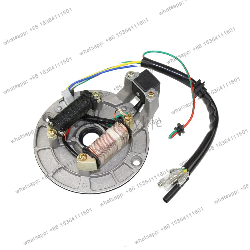 

Motorcycle accessories JH70 stator disc assembly 70 bracket assembly 70 magneto full copper core coil