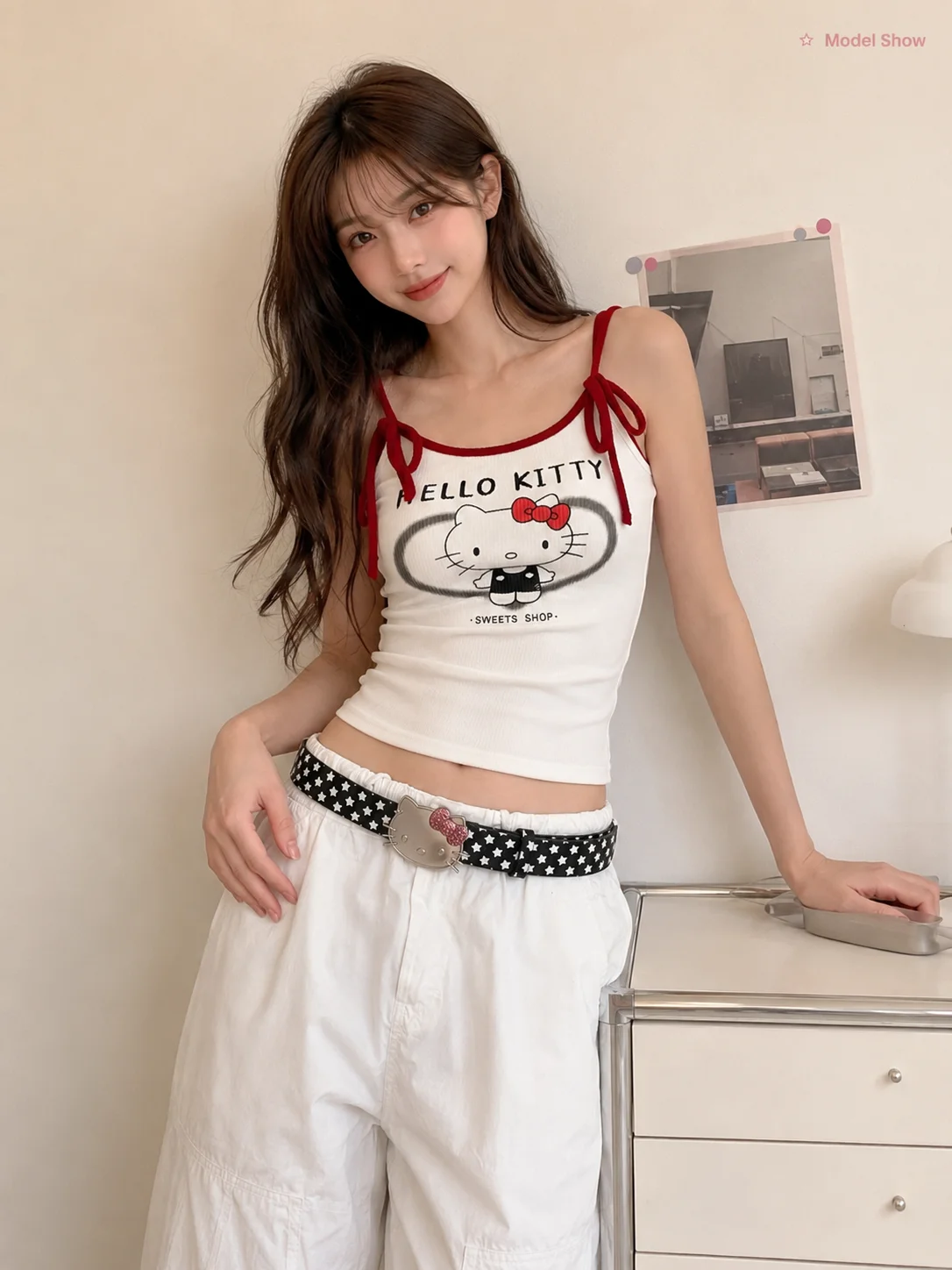 Pasek do spodni Sanrio Hello K – Women'S Jeans Accessories recenzja i cena