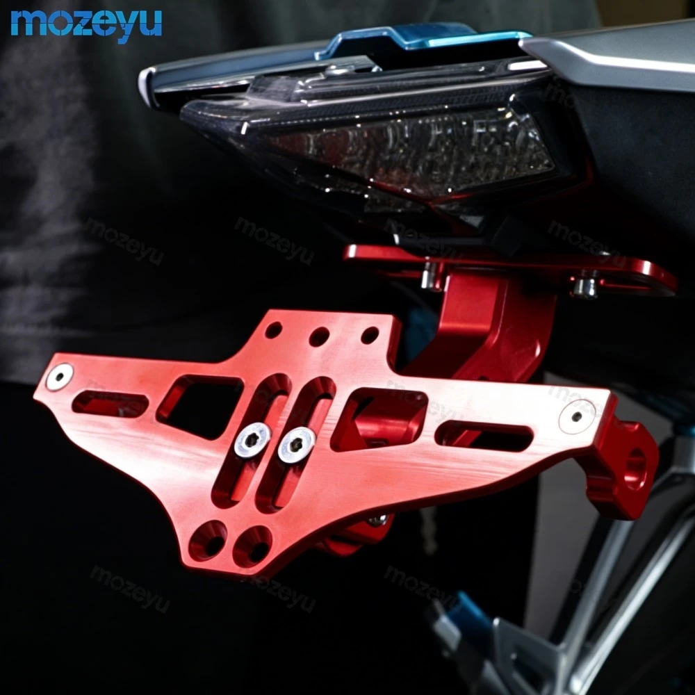 

VFR Adjustable Motorcycle Modified Rear License Plate Mount Holder FOR Honda VFR800/F Fi/W1/X Crossrunner VTEC VFR 1200X / 1200F