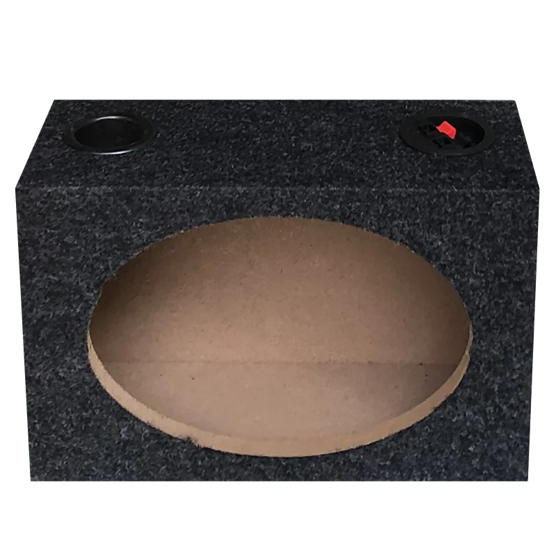 6x9 inch Car Subwoofer Empty Box, Speaker Square Ultra-thin Passive Wooden Drawer,Car Audio Modification Subwoofer Housing