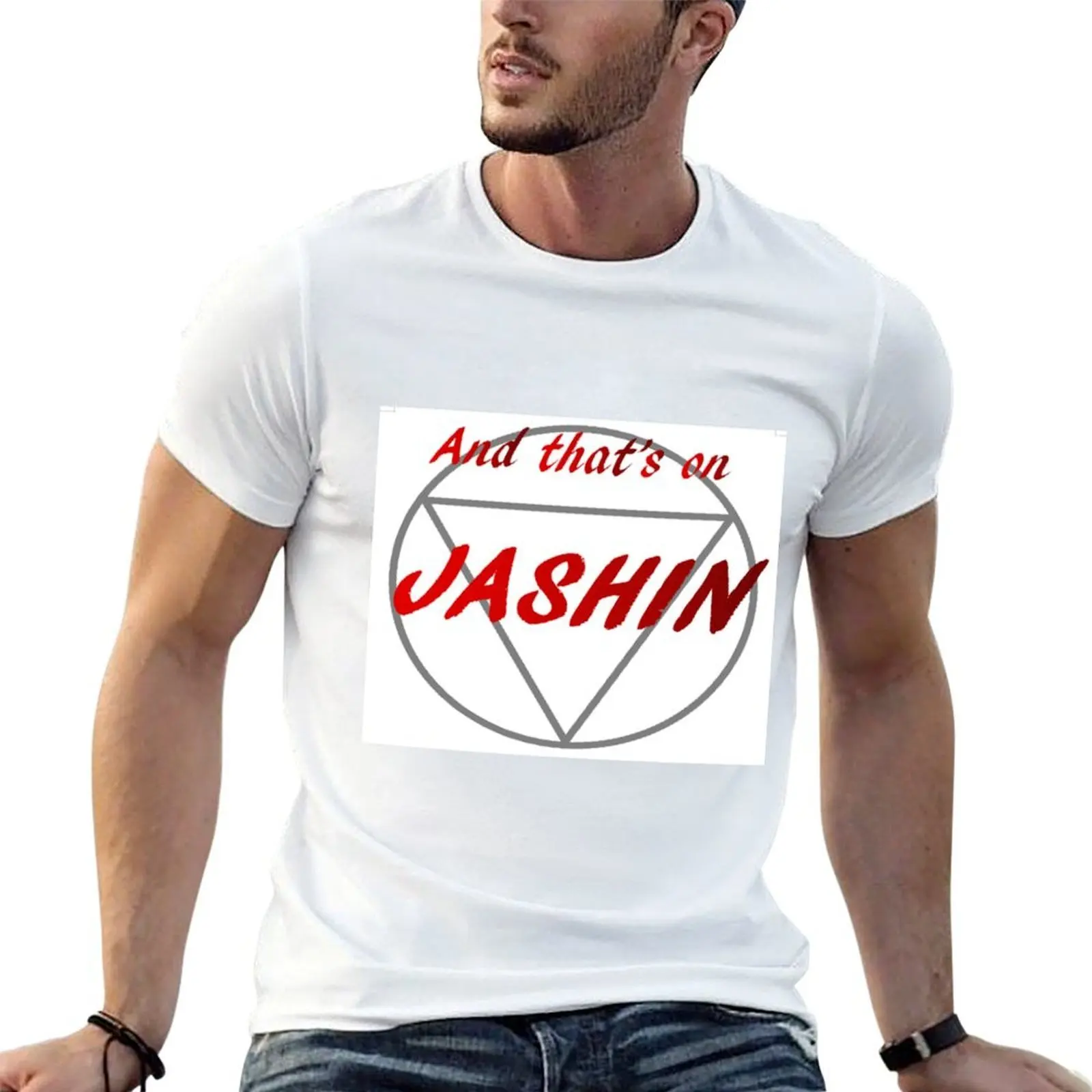 

And that's on Jashin Decal T-Shirt cotton tshirt 100% man t shirts for men funny t shirts dark humor T-shirt