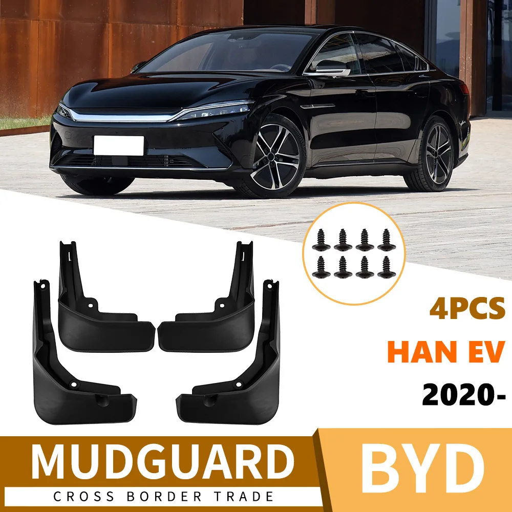 

Suitable for non-destructive installation of 2020 BYD Han EV car fender tiles, front and rear tire accessories