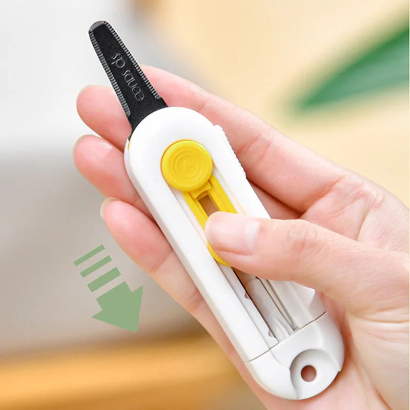 Mini Knife Unboxing Letter Opening Bag Learning Paper Cutting Knife Magnetic Suction Unpacking Express Delivery Knife