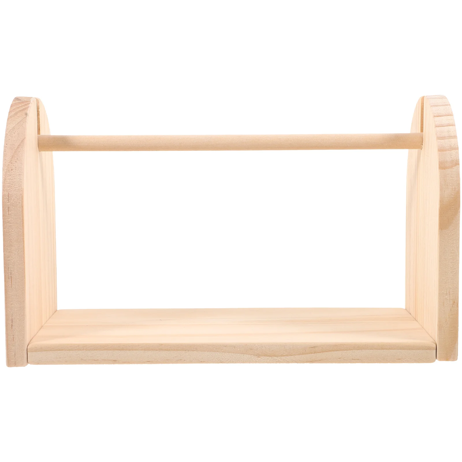 

Yarn Holder Wooden Spool Manual Winder Thread Supplies Winding Tool Stand Beige
