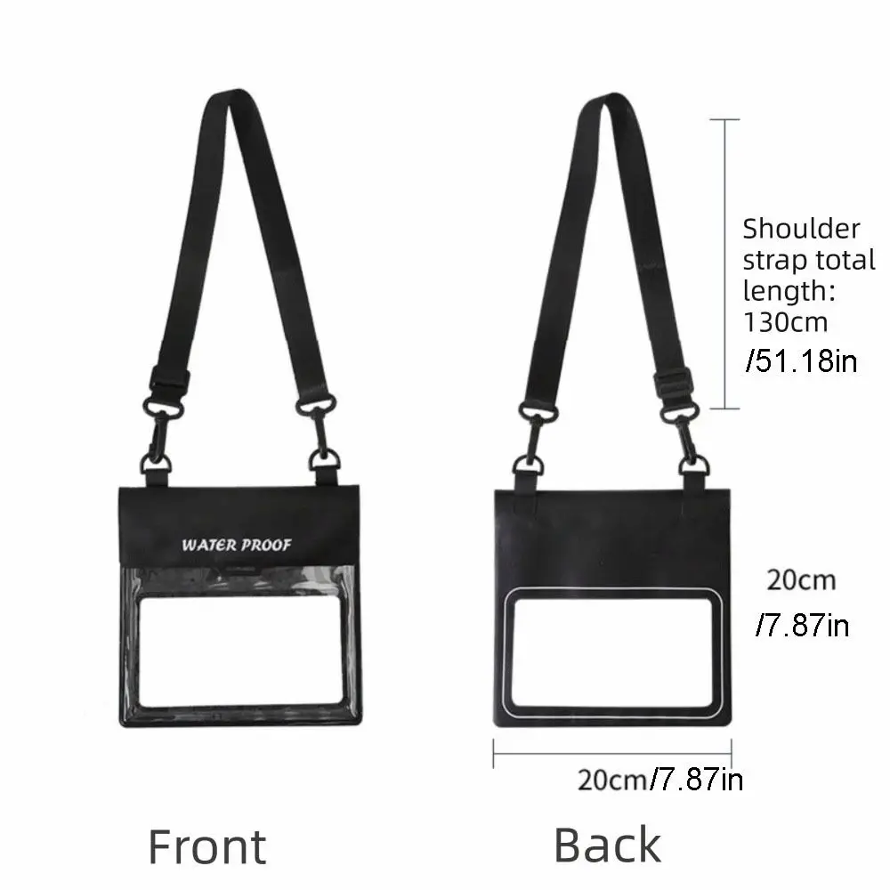 Large Capacity Waterproof Phone Case With Waist Strap Adjustable Drift Diving Bag Touch Screen Shoulder Bag Swimming Waist Pack view 5