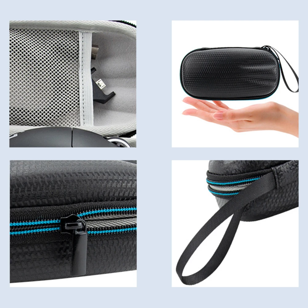 Casing Penutup Tahan Air Tas Penyimpanan EVA Keras Ritsleting Portabel Kotak Pelindung Anti Gores untuk Logitech G PRO WIRELESS GPW