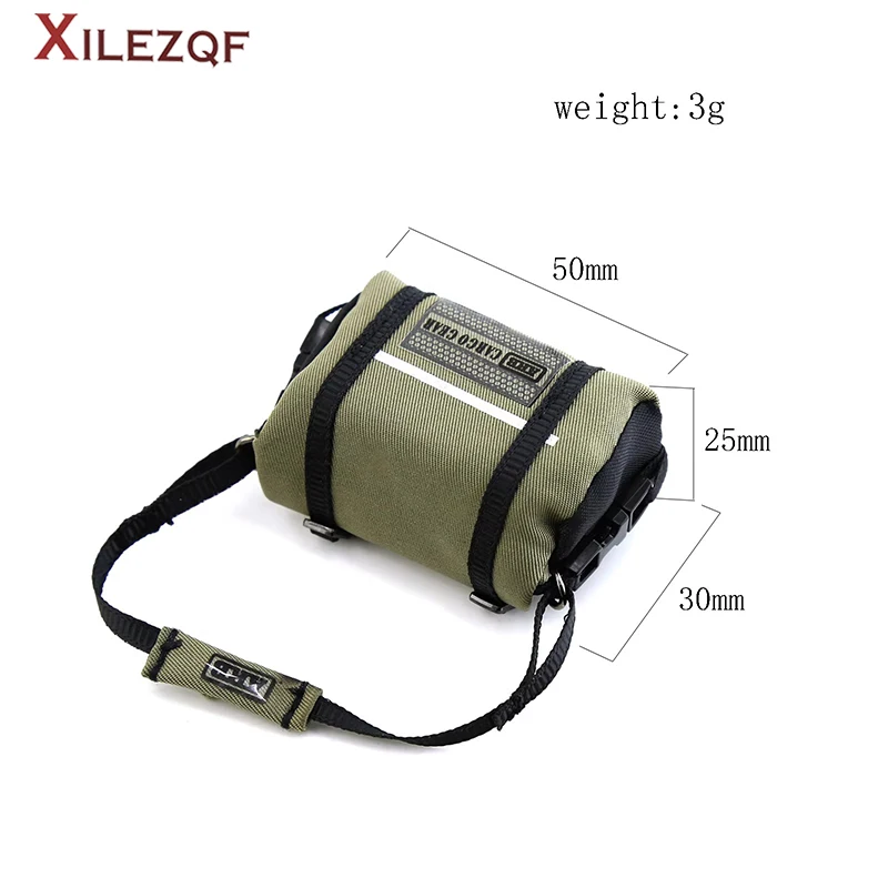 XILEZQF TRX4M Crawler Car Simulated Luggage Headlight Travel Bag Garnish for 1/18 RC Crawler Trxs SCX24 TRX4-M Defender Bronco