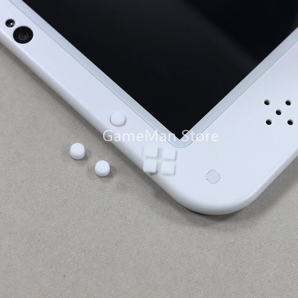 30sets For New 3DSLL/NEW 3DS XL Screw Dust Plug Cover Rubber Plug New Upper and Lower Screw Rubber Feet Cover