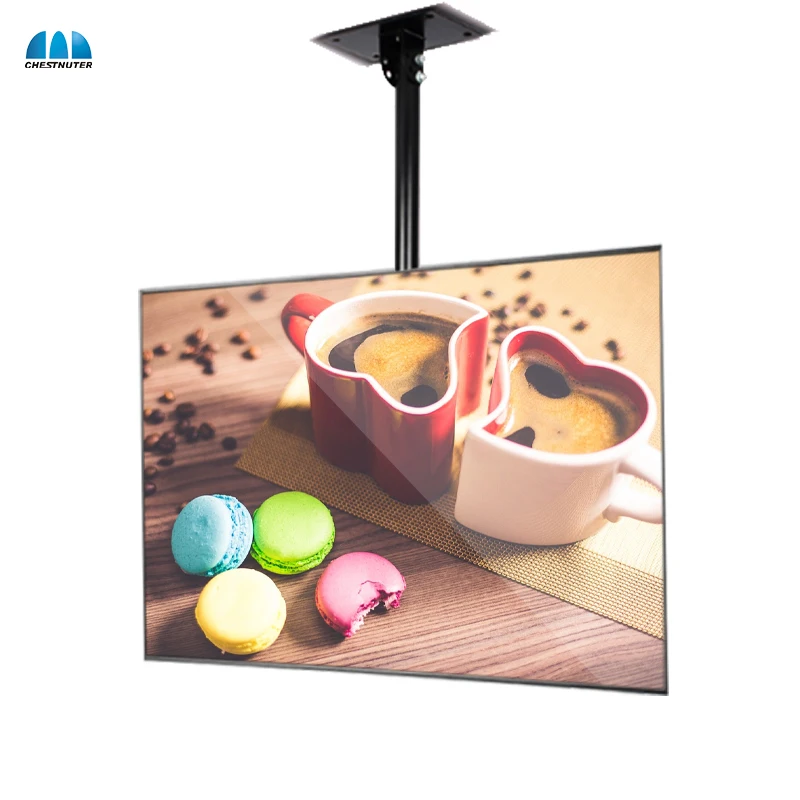 43 "Android Reclame Hoge Helderheid Lcd-Scherm 2500Nits Showcase Scherm Lcd-Scherm Hd Digitale Etalage Monitor