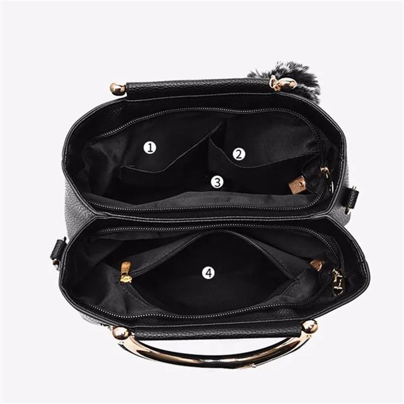 Bolsa tote chique com decoração de flores 3D, bolsa crossbody única de couro elegante para bolsa de ombro feminina, bolsa pequena com alça superior