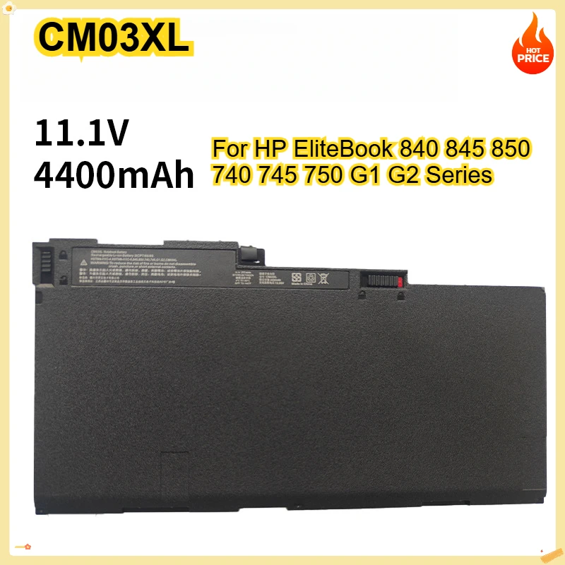 

NEW CM03XL Laptop Battery For HP EliteBook 840 845 850 740 745 750 G1 G2 Series HSTNN-DB4Q HSTNN-IB4R LB4R E7U24AA 716724-17