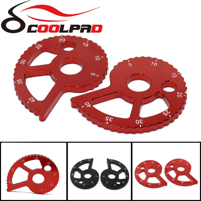 Regulator łańcucha dla YAMAHA WR250 TW225E TW200 XT225 XT250 Serow XT 225/250 TTR TW DT125R akcesoria motocyklowe CNC