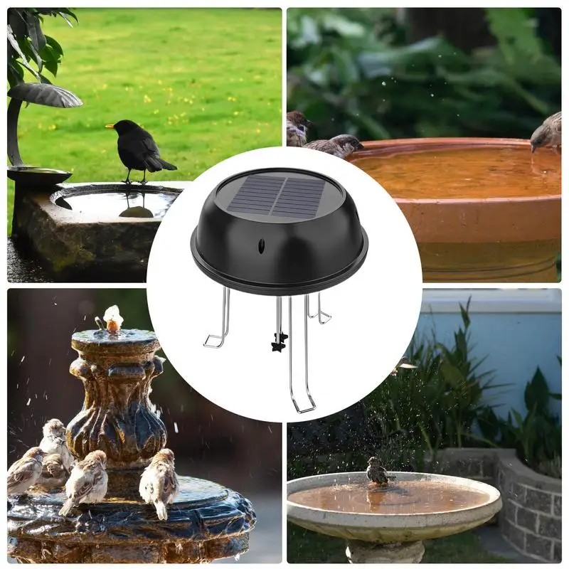 Innovative solar water agitator Backyard Decoration With Bracket bird bath pool landscaping oxygenator water wave device 5V 0.5W