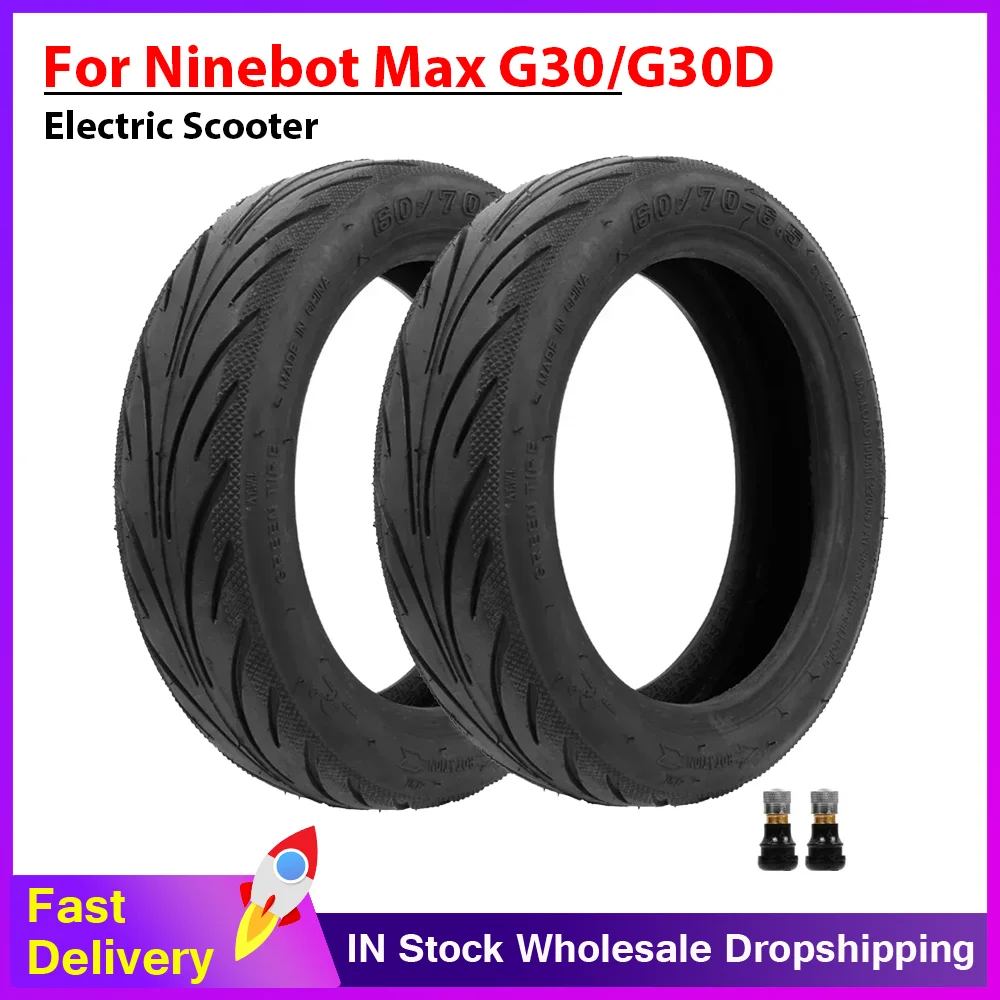 

Vacuum Tires 60/70-6.5 Self-Healing Tire Built-in Self-repair Glue for Ninebot Max G30 G30D Electric Scooter Accessories