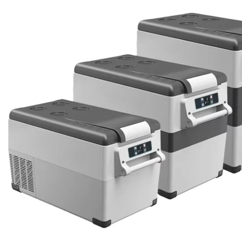 30L DC 12/24 Volt Cool Box 30L 12V 24V Portable Compressor Camping Refrigerator Fridge Mini Freezer for Car Outdoor caravan