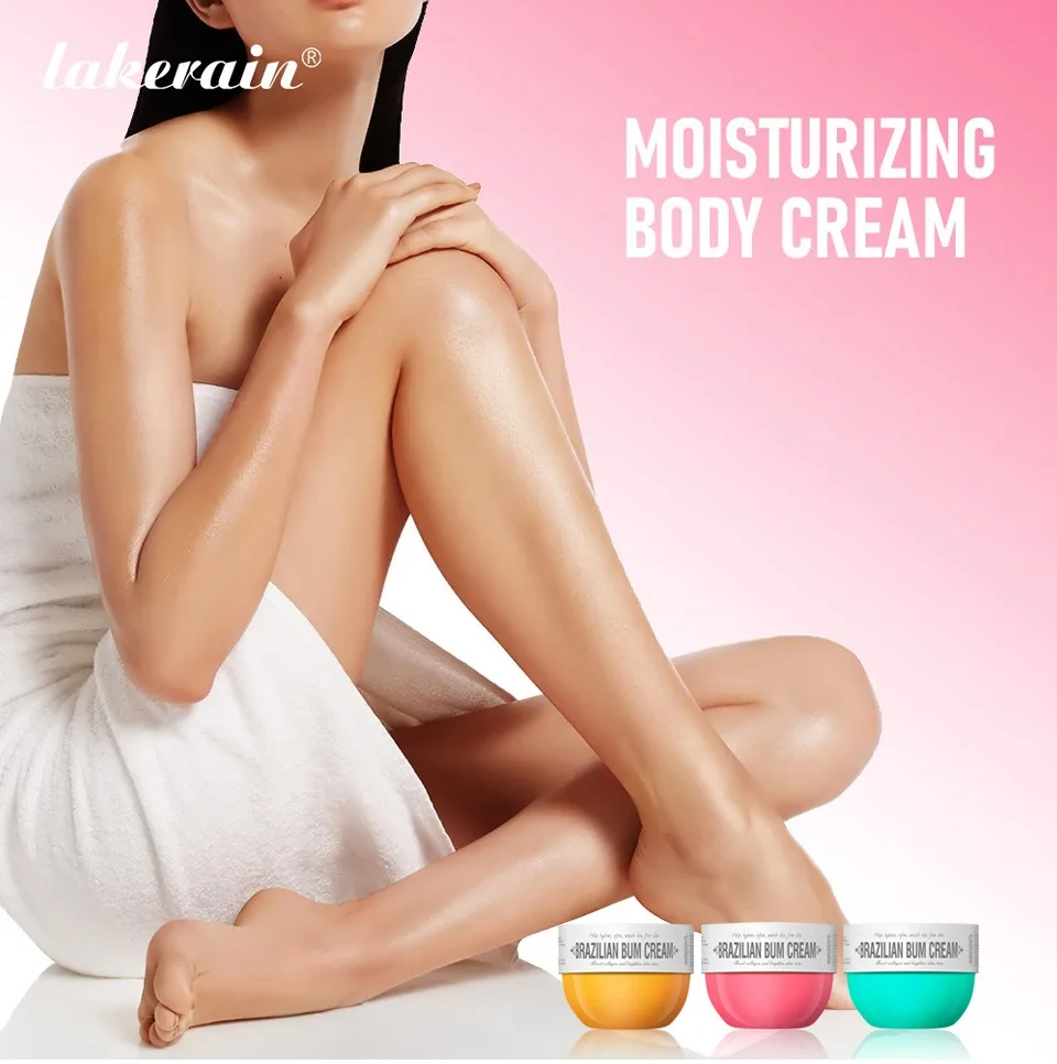 Bady Cream Hip Buttock Care Cream Moisturizing Firming Body Massager Gel Caramel Vanilla Floral ButtCare 80g