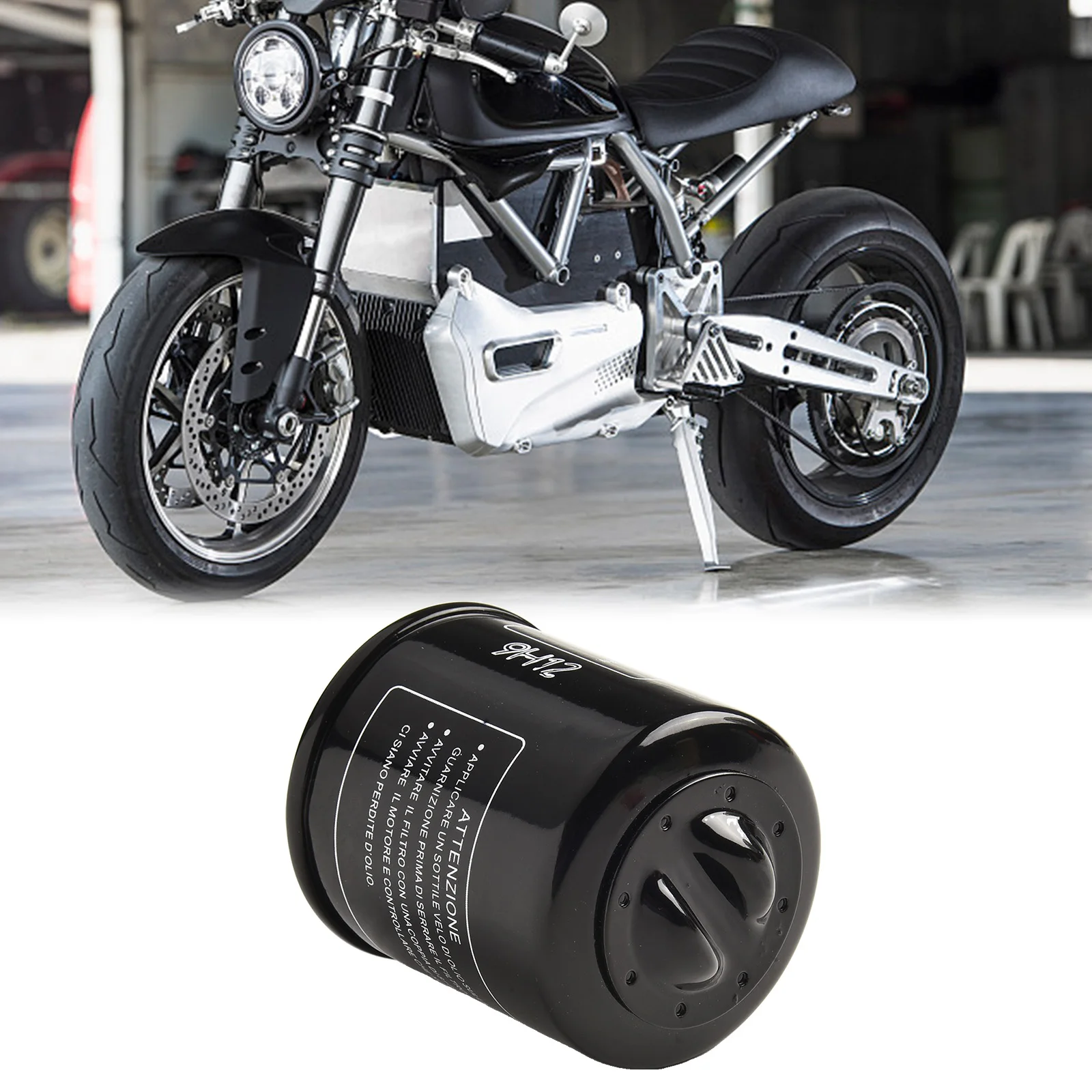 

1* Motorcycle Oil Filter For Piaggio 125 150 200 250 For Vespa X7 X8 X9 GT Oil Filter HiFlo HF183 Accessories