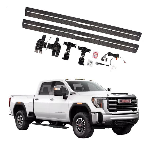 

Выдвижная автоматическая электрическая подножка из алюминиевого сплава для грузовика GMC SIERRA 2DOOR, 4 двери, 14-23 силовая боковая ступенька