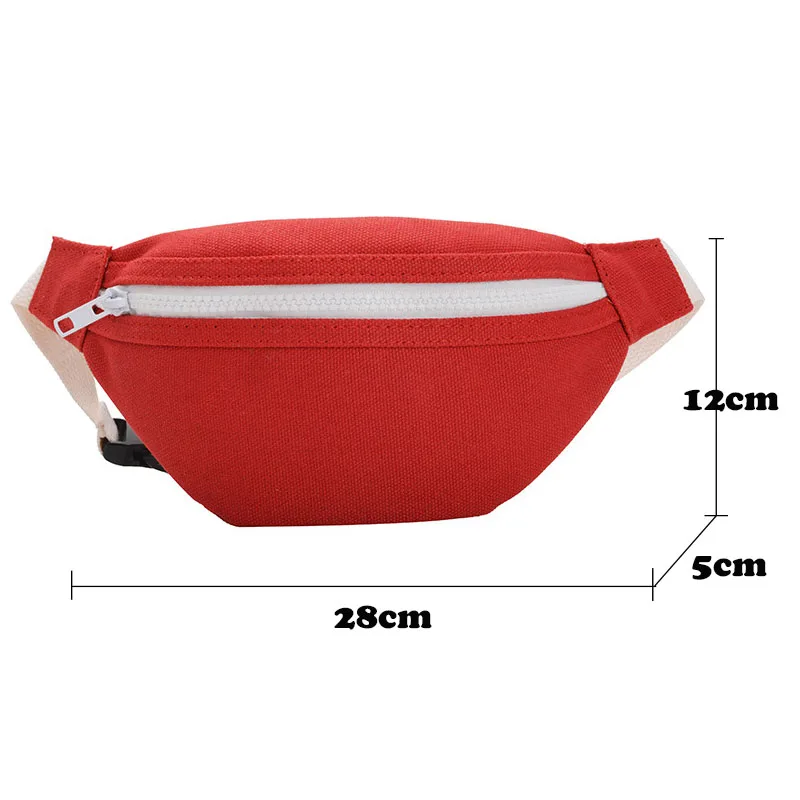 Children\'s Bag 2024 New Cute Baby Waist Bag Kids Girl Boy Red Fanny Pack Toddler Waist Packs Belt Bag