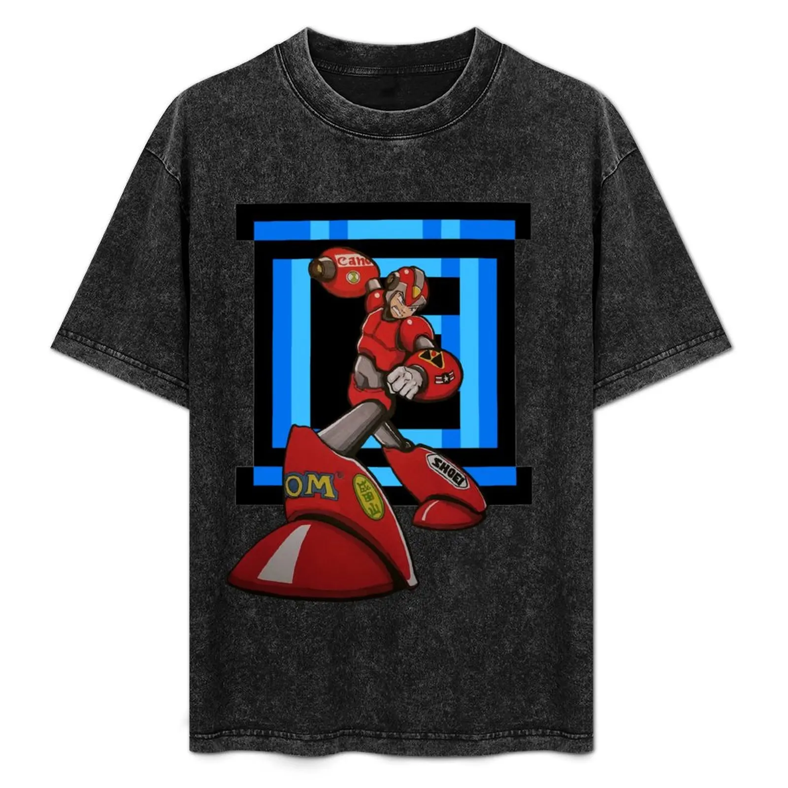 

MEGAMAN X AKIRA T-Shirt Plus Size Summer Casual T-Shirt