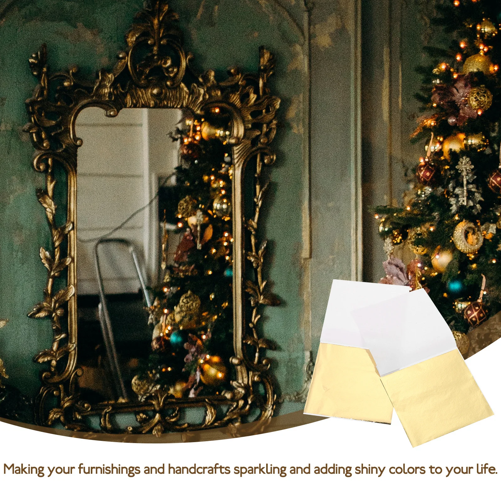 

Foil Decorative Imitation Metallic Leaf For Crafts Art Diy Foil Sheets For Crafts Home Decor Sheets