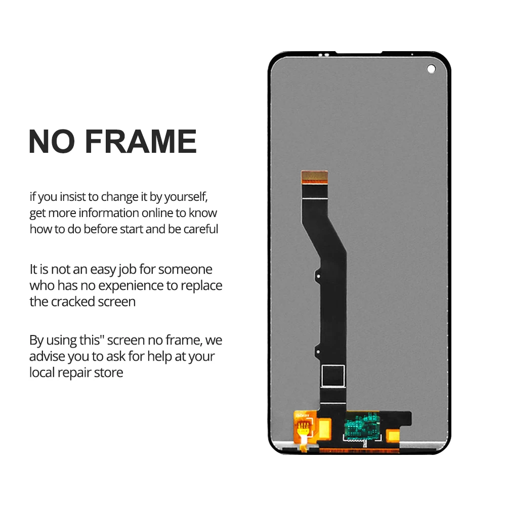 6.81\'\' For Motorola Moto G9 Plus LCD Screen Display Touch + Frame Digitizer Assembly For MOTO G9Plus XT2087-1 Display