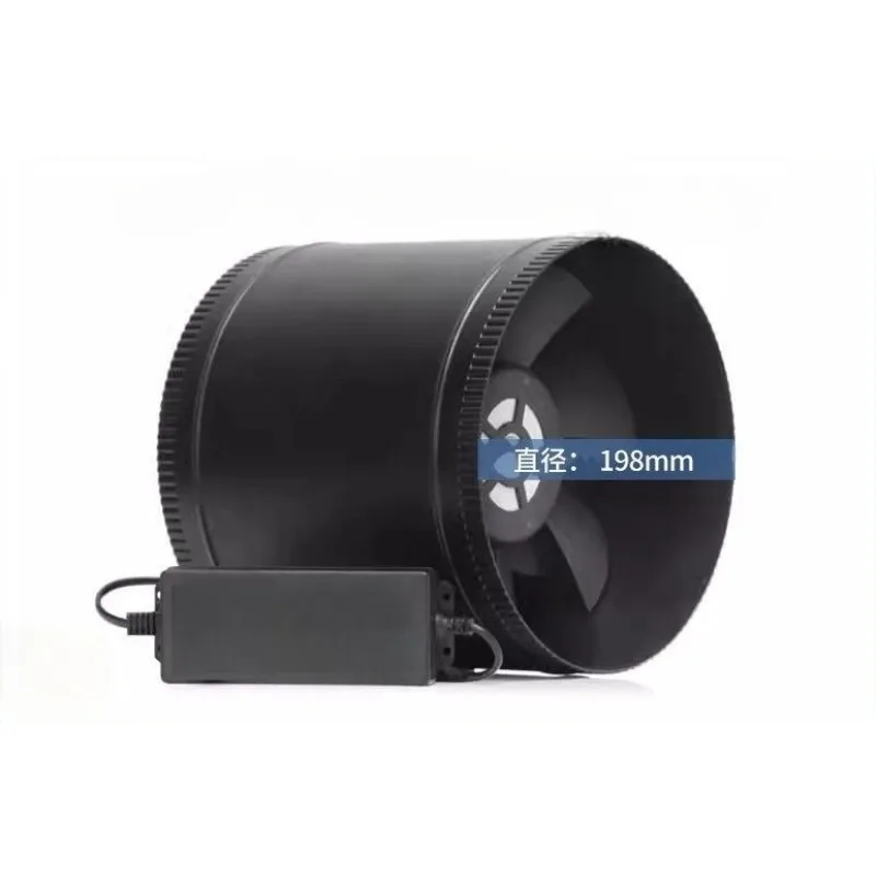 24V brushless exhaust fan, silent frequency conversion exhaust fan, small and powerful ventilation fan 6 inch tube