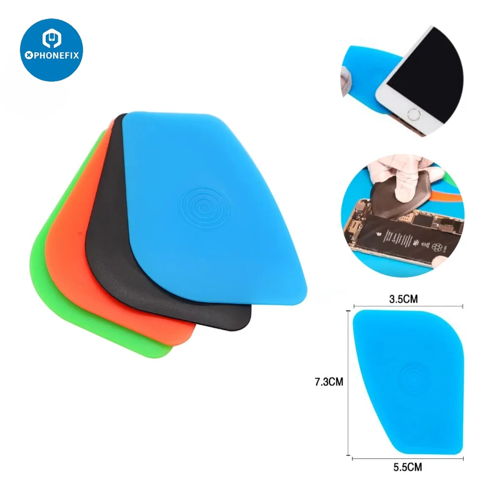 Bật Nắp Thẻ Màn Hình LCD Pin Mở Đầu Tháo Lắp Dụng Cụ Siêu Mỏng Slim Nhựa Guitar Phím Bật Nắp Mở Cho IPhone Dụng Cụ Sửa Chữa