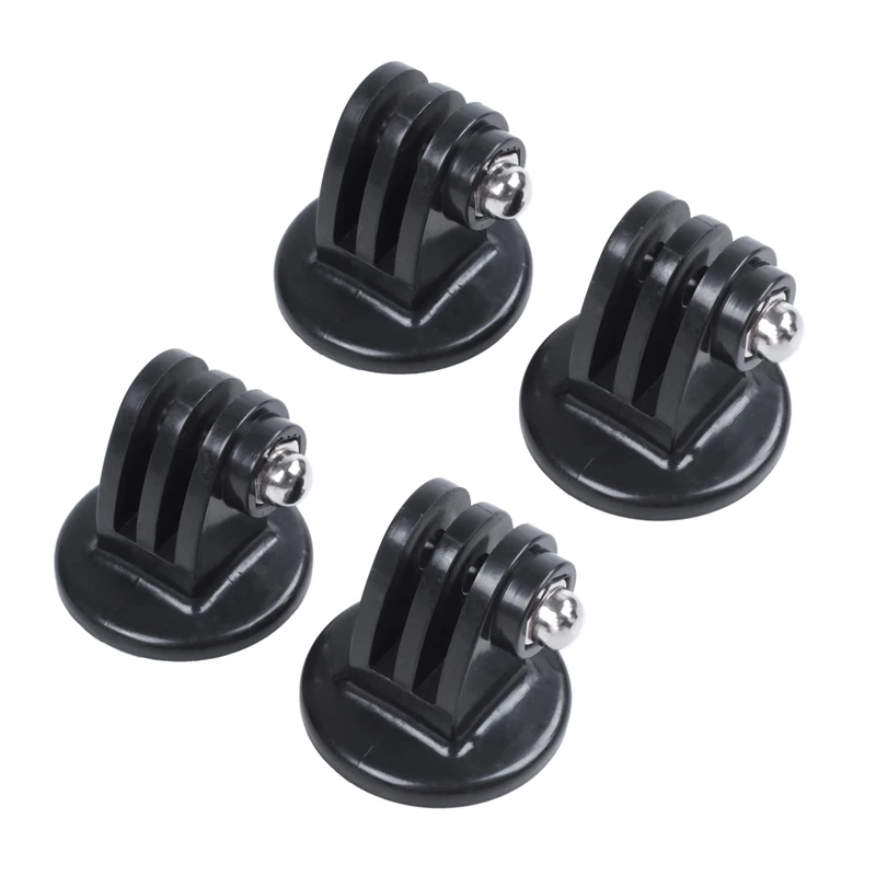 Adaptateur de montage pour trépied, noir Gopro fore4 3 + 3 2 1 (4 paquets)