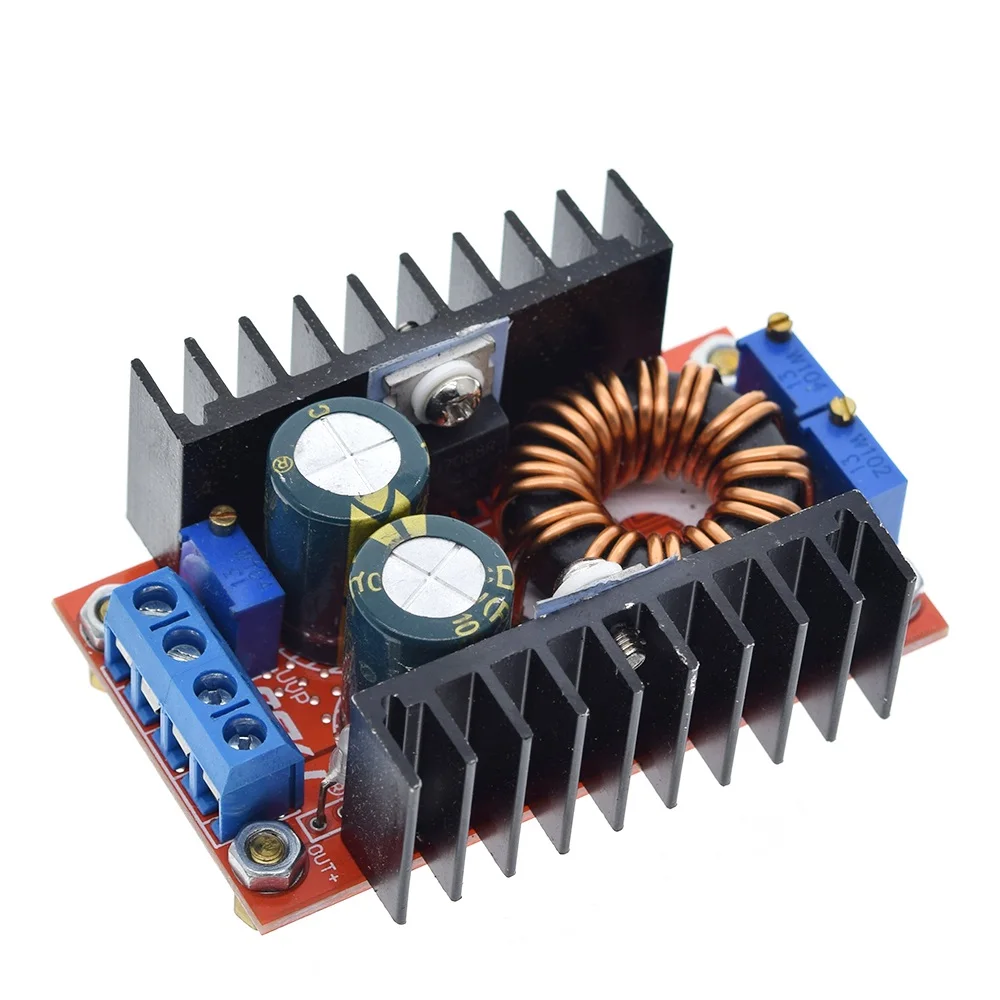 DC-DC 80W 8.5A Boost Converter 9-35 to 1-35V Buck Booster DC Step Down Step Up Adapter Module Adjustable Voltage Regulator