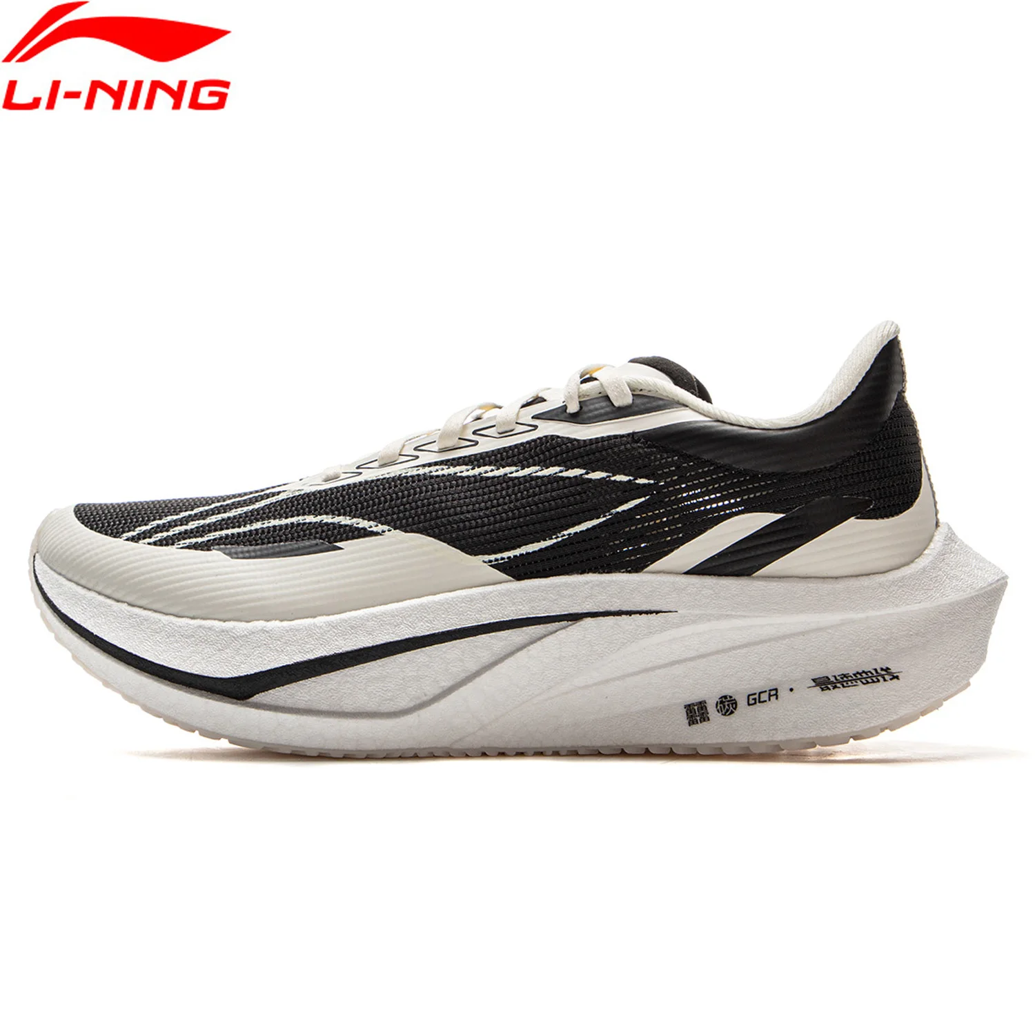 

Мужские беговые кроссовки Li-Ning FEIDIAN 4 CHALLENGER, спортивная обувь из углеродной пластины, дышащие черные кроссовки ARMU005