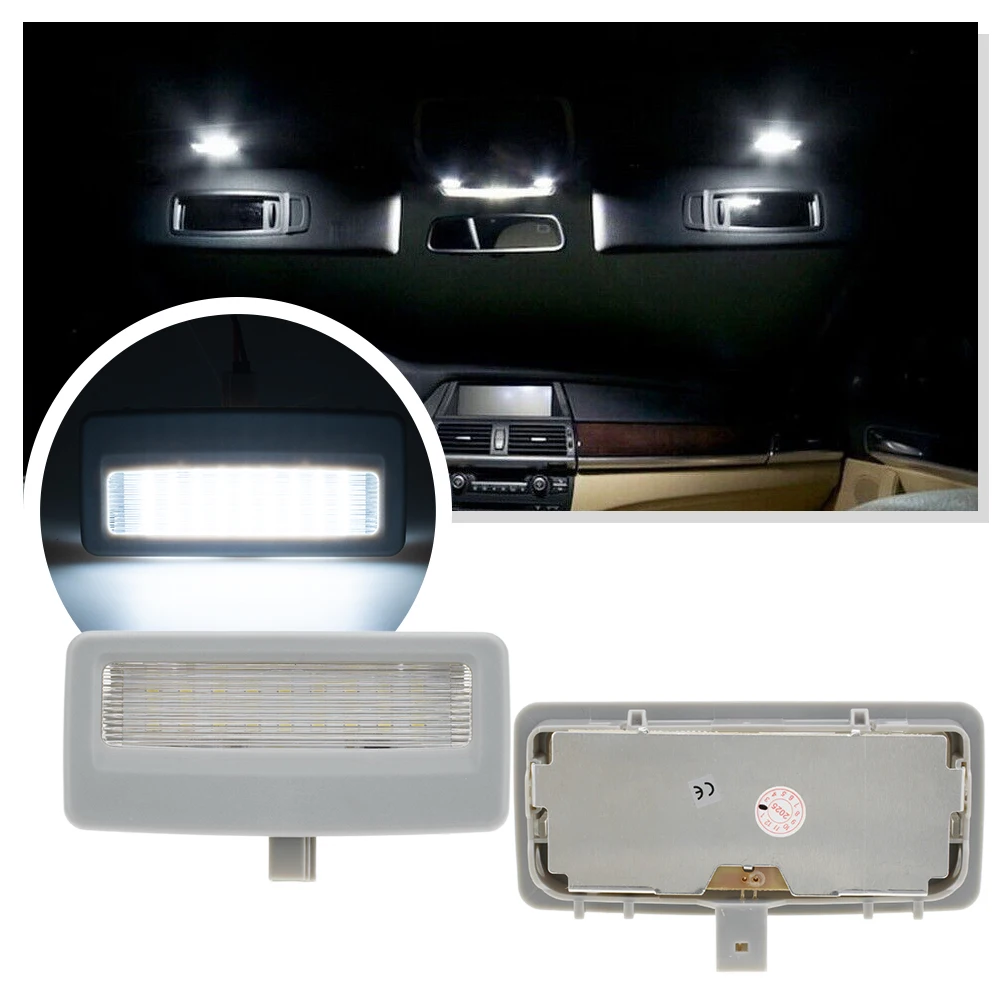 LED Interior Sun Visor Vanity Mirror Lamps Reading Light For BMW 5 7 Series F07 F10 M5 F01 F02 F04 Courtesy light