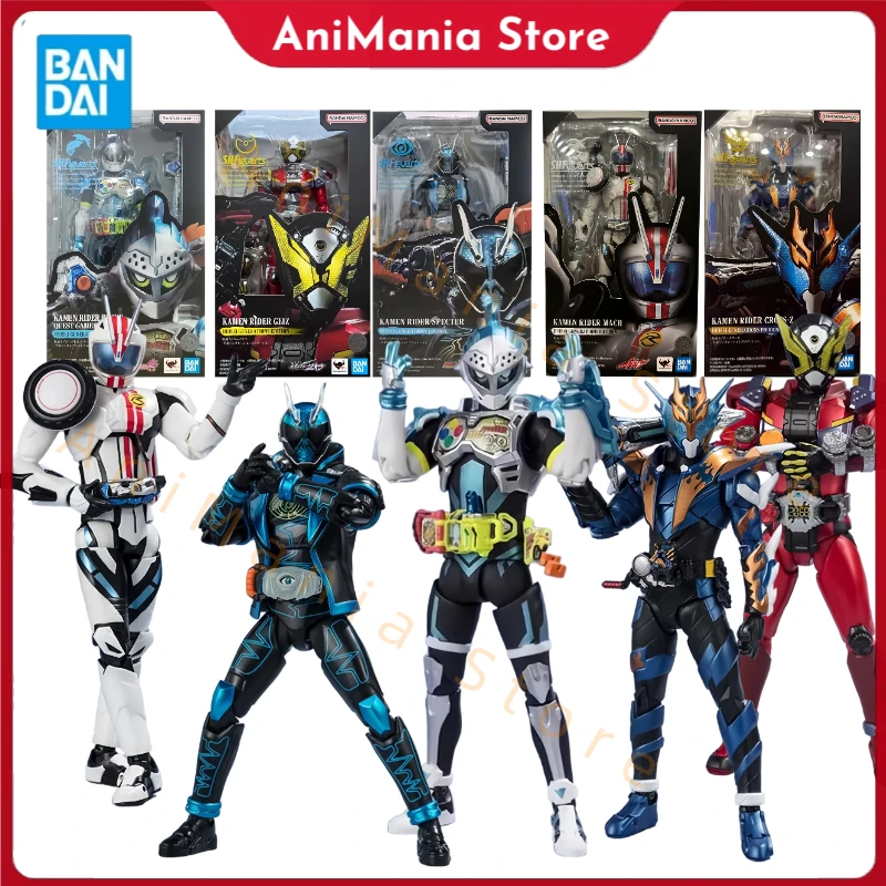 

Bandai Kamen Rider Аниме Фигурка SHF Geiz Heisei Generations Edition Cross-Z Braver Quest Gamer 2, Spectre Mach, экшн-фигурка, игрушки