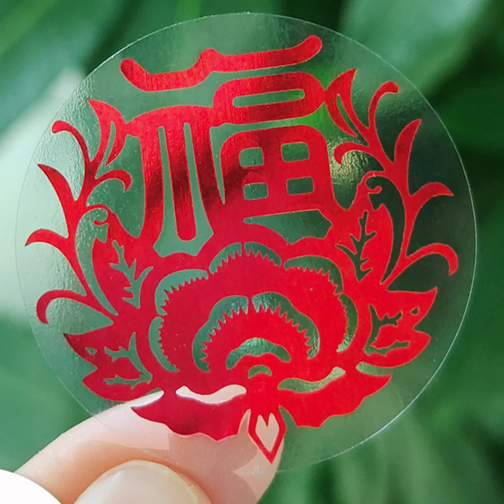 

2 рулона новогодних подарочных наклеек с персонажами Фу, праздничные наклейки для открыток конвертов и украшения упаковки