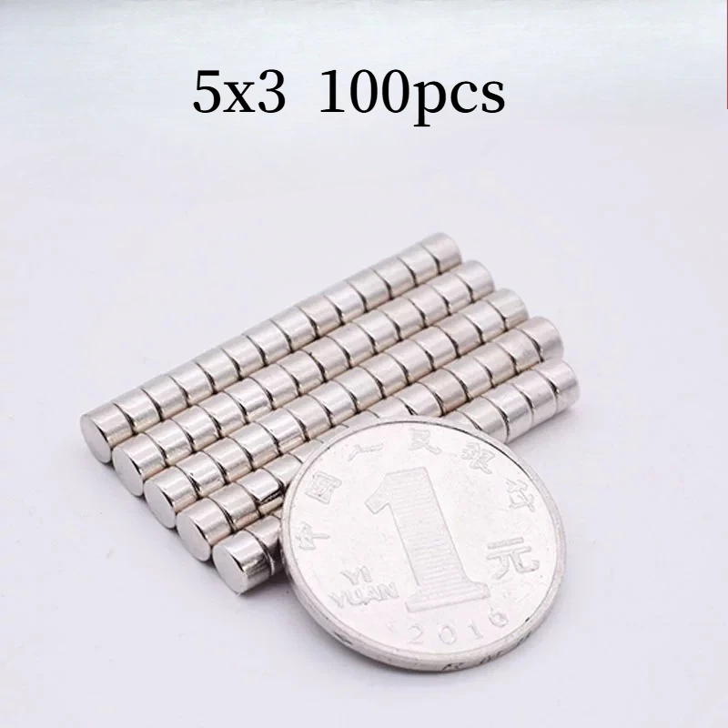 100 pcs 5 x3 mm Small Magnet, Fridge Magnets for DIY Crafts Office Pinboard, Magnetic Whiteboard, Refrigerator, Magnet of Notes