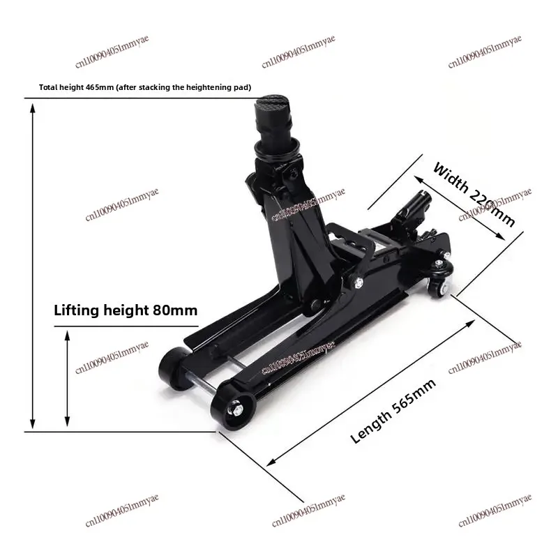

Upgraded jack car sedan van SUV horizontal hydraulic 2.5 tons low 2T off-road tire change